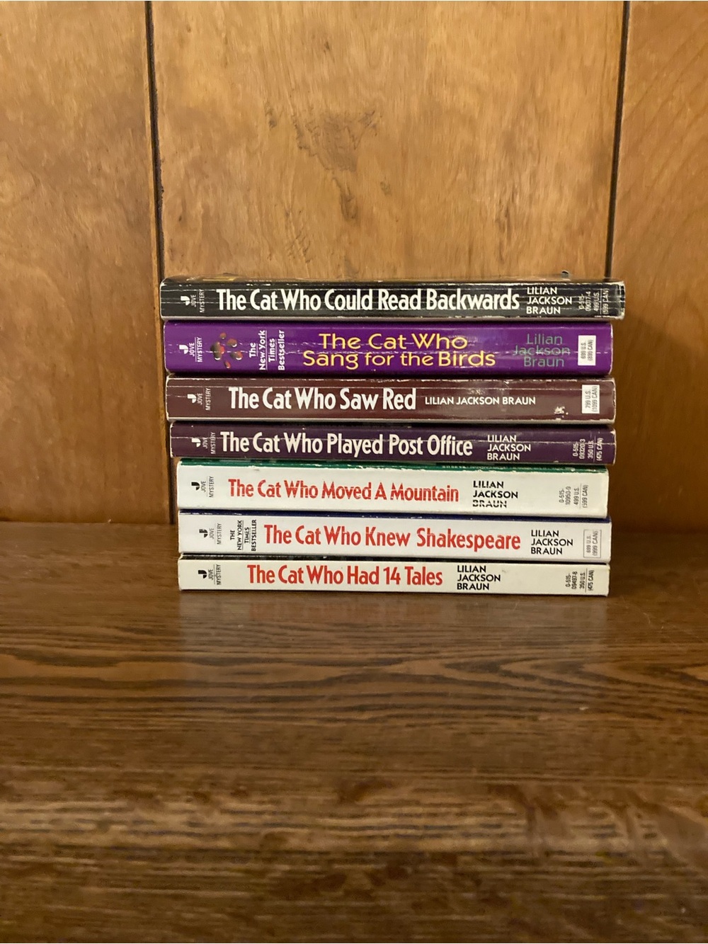 Lot of Lilian Jackson Braun Books